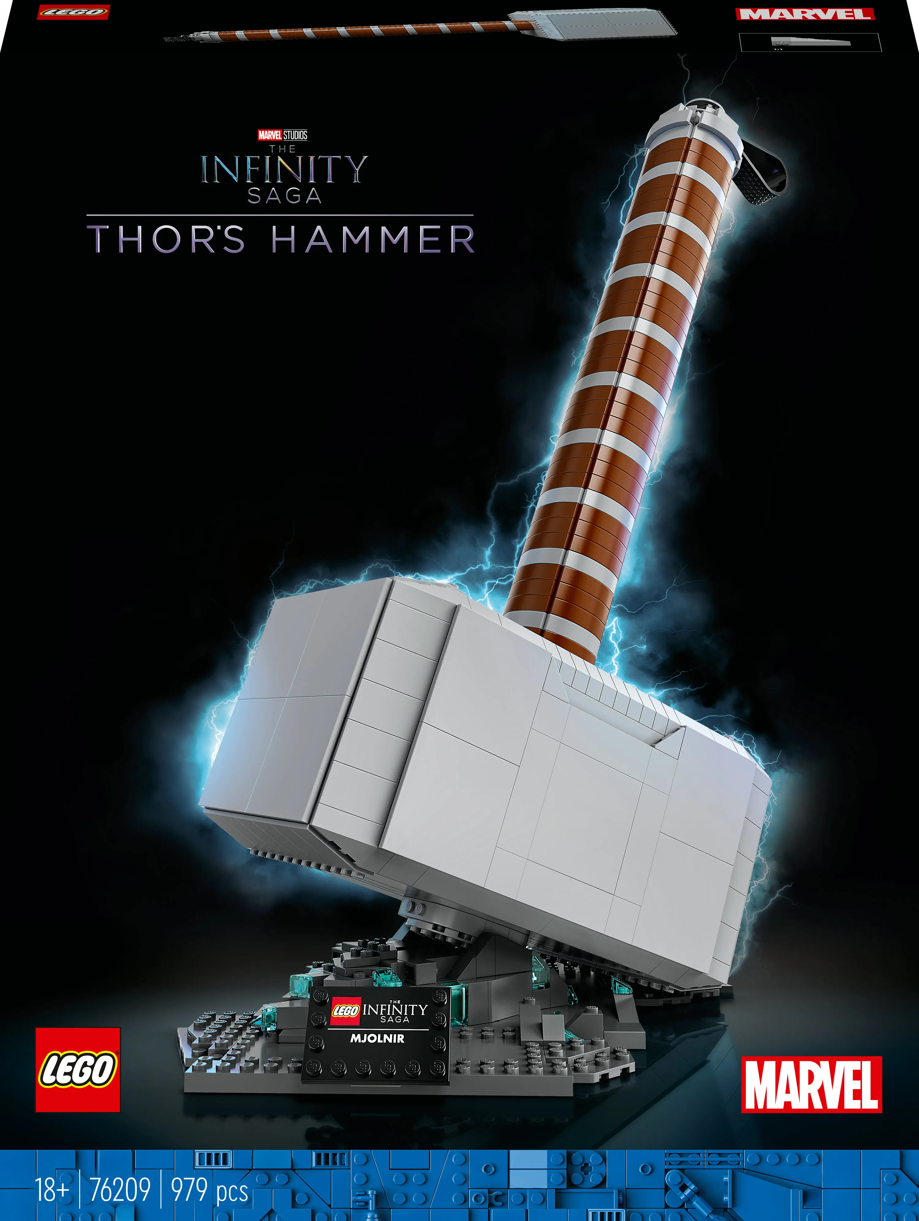Lego Marvel Super Heroes Thor's Hammer 76209