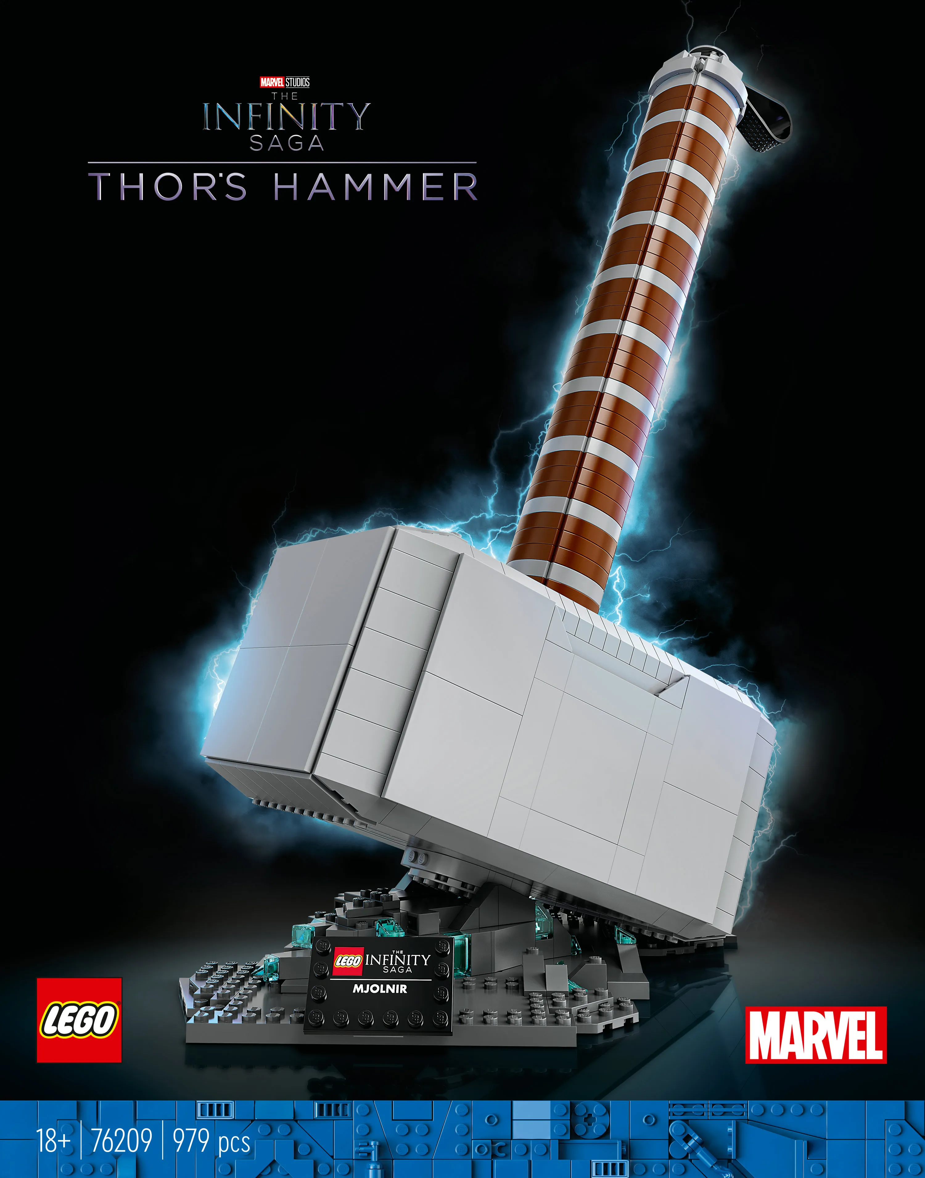Lego Marvel Super Heroes Thor's Hammer 76209