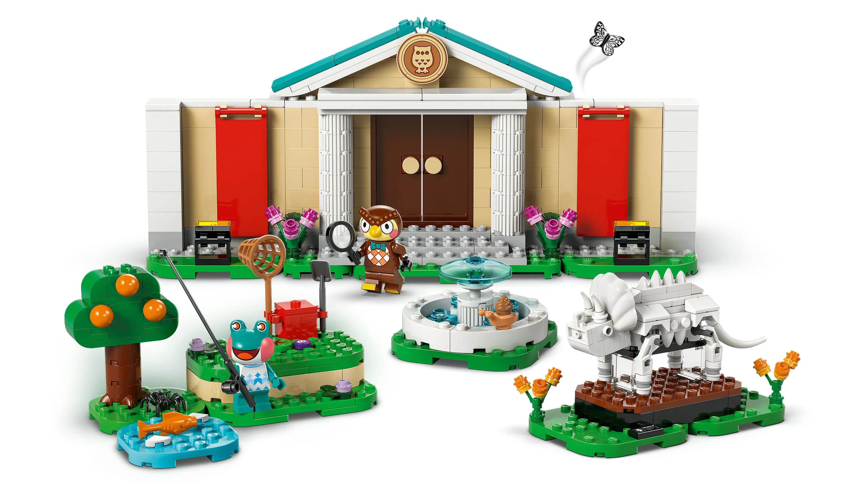 LEGO Animal Crossing Blathers och Museisamlingen 77056