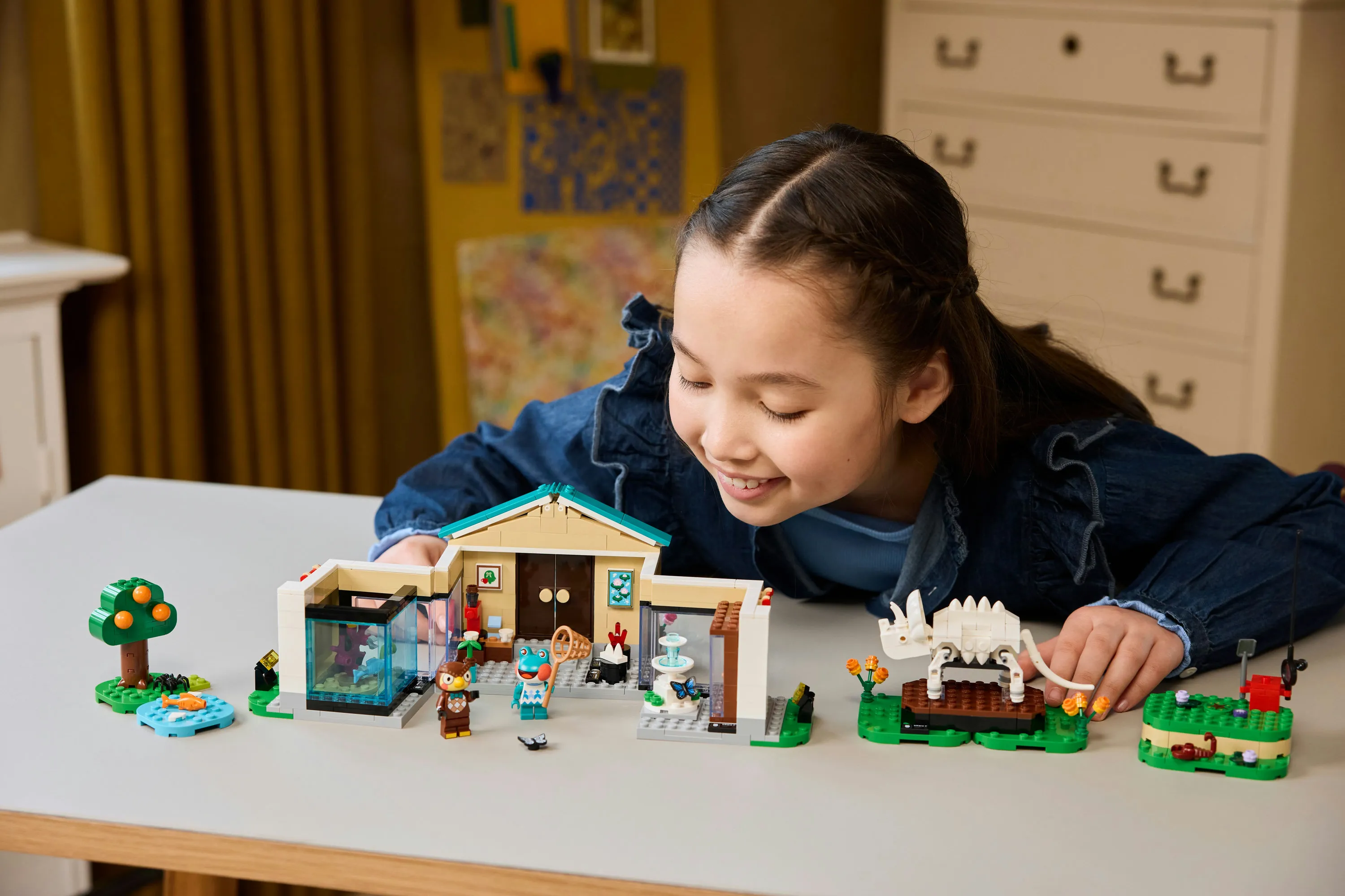 LEGO Animal Crossing Blathers och Museisamlingen 77056