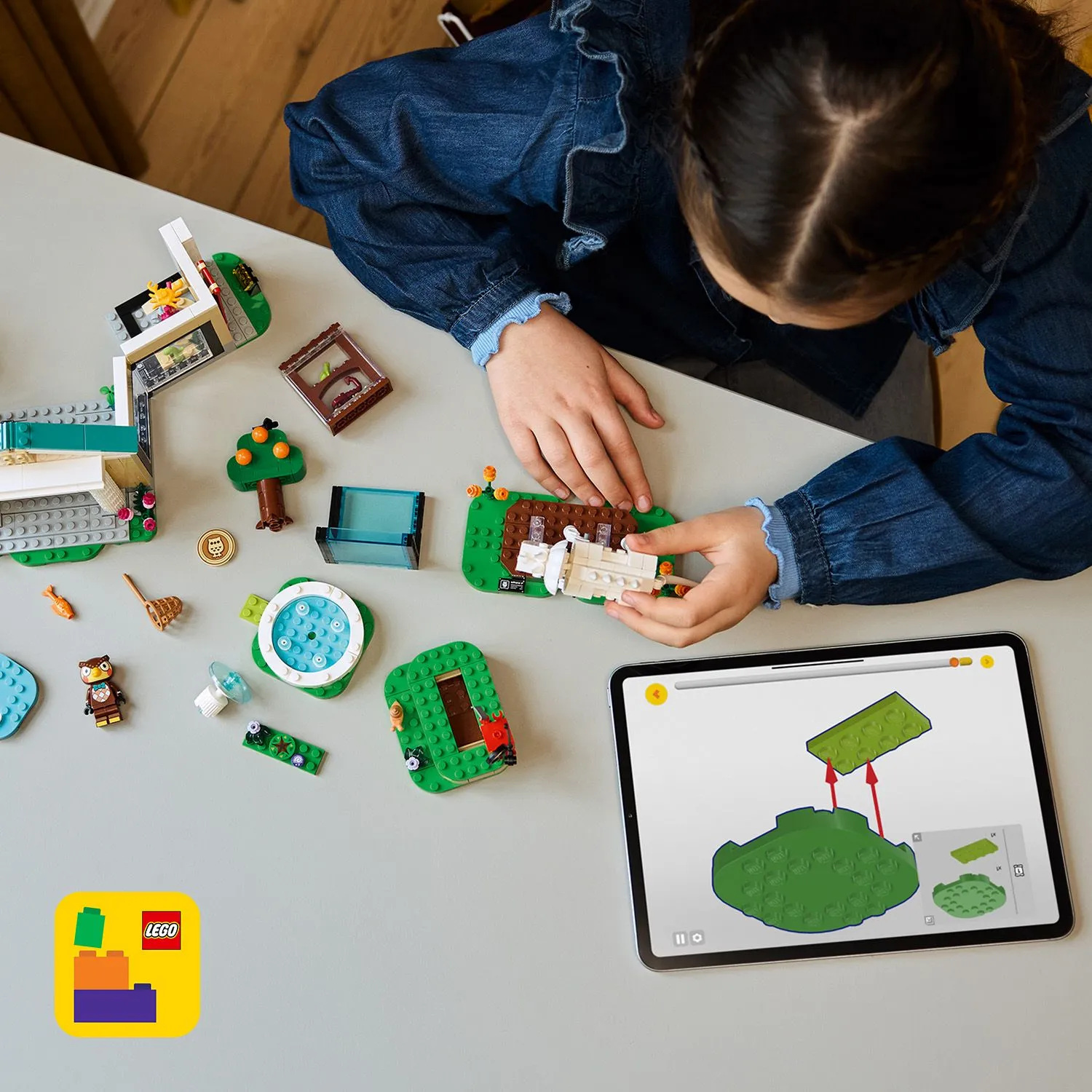 LEGO Animal Crossing Blathers och Museisamlingen 77056