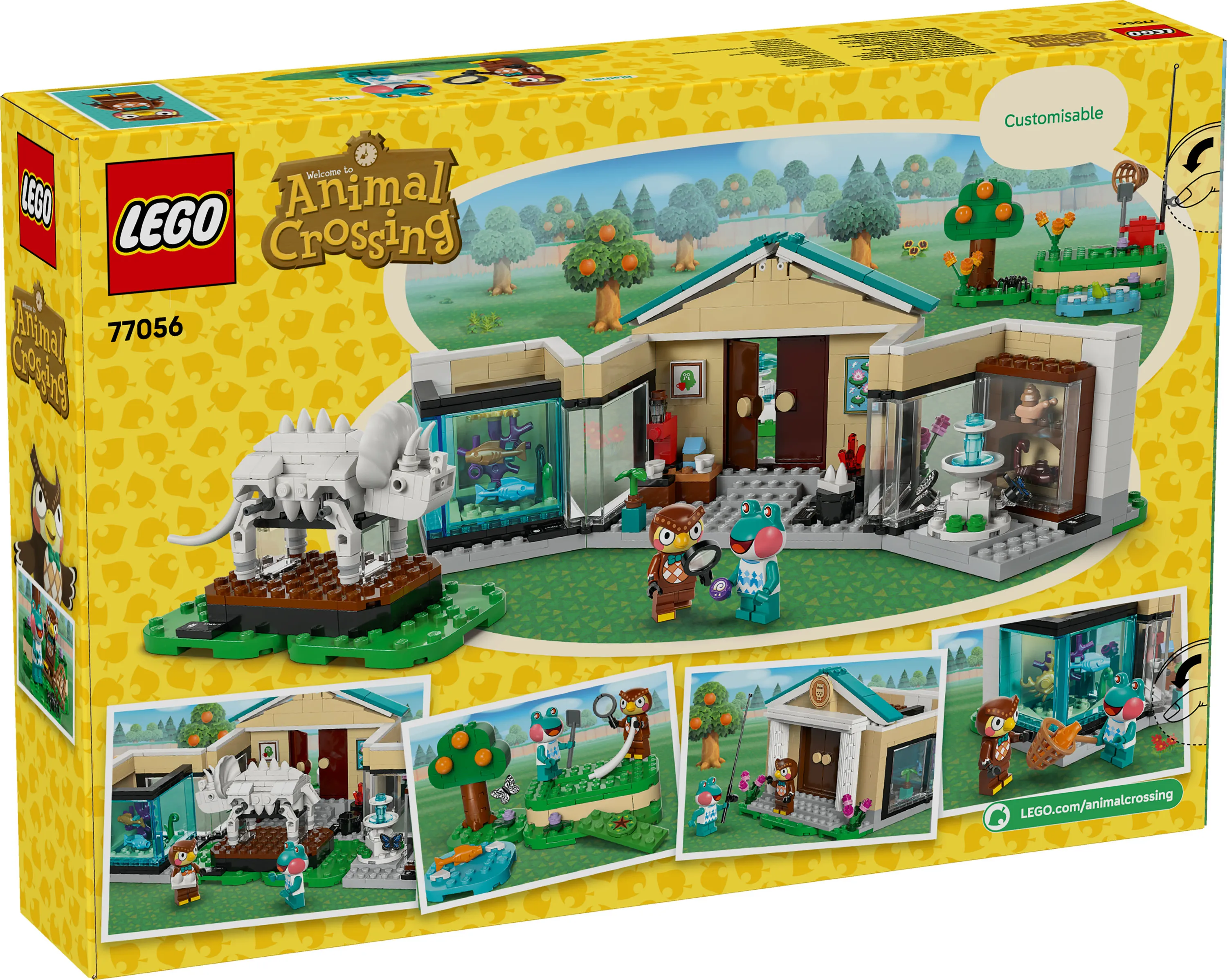 LEGO Animal Crossing Blathers och Museisamlingen 77056