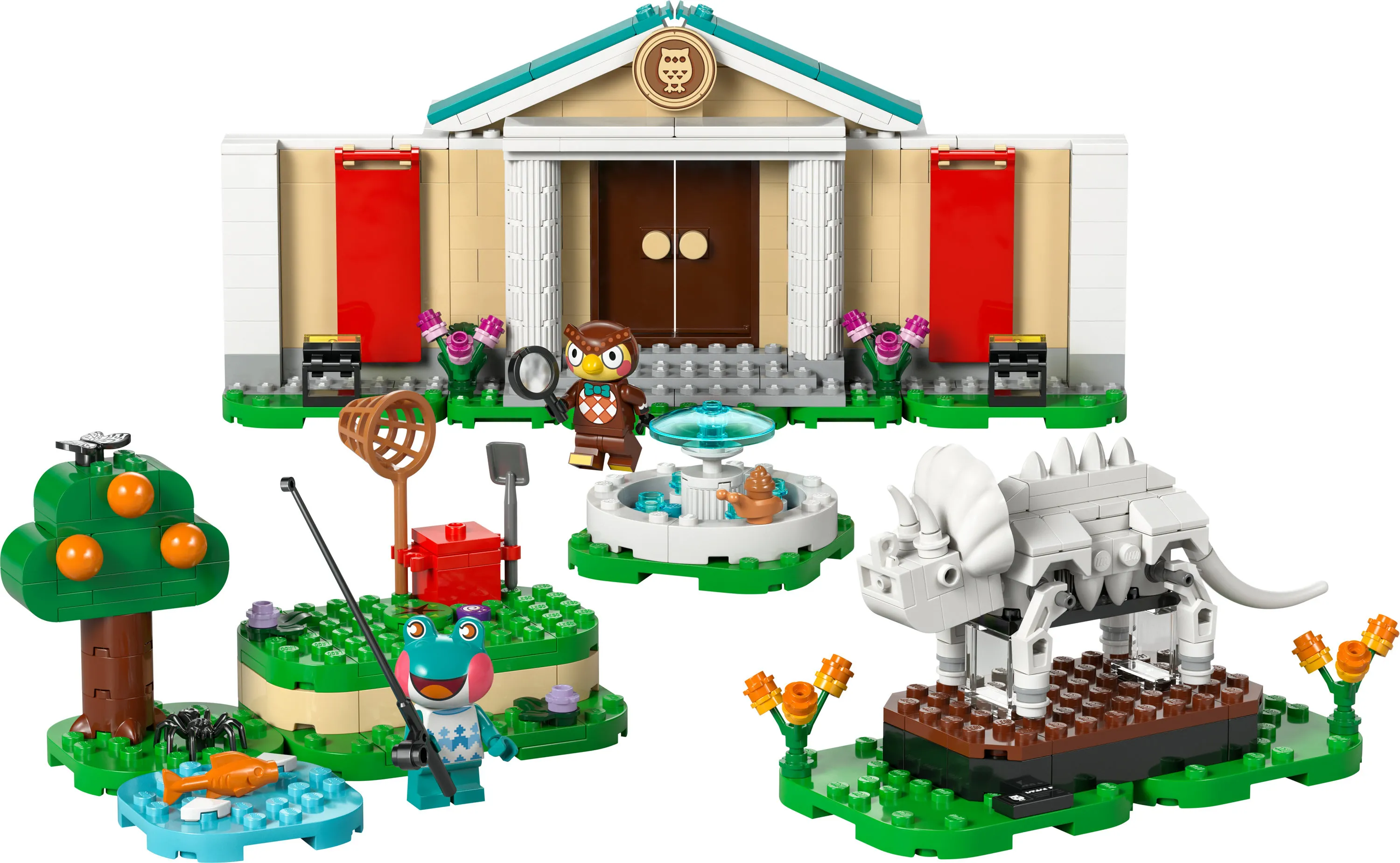 LEGO Animal Crossing Blathers och Museisamlingen 77056