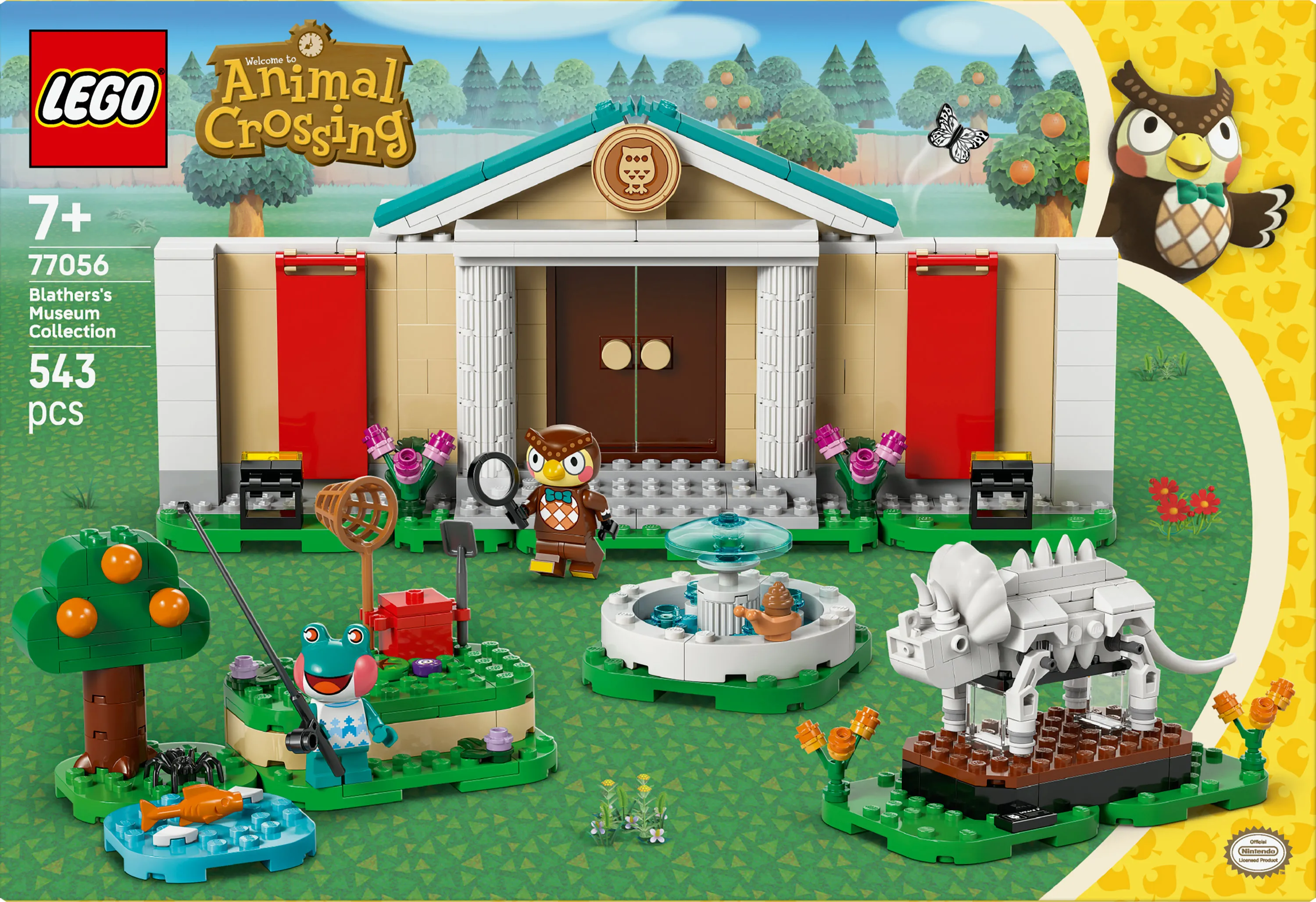 LEGO Animal Crossing Blathers och Museisamlingen 77056