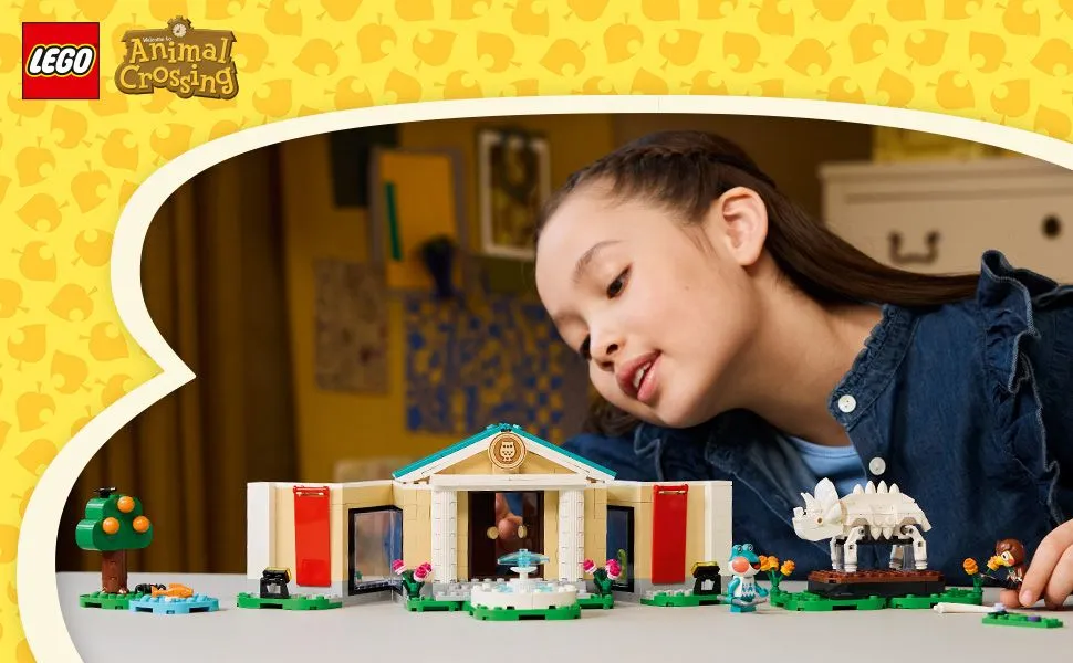 LEGO Animal Crossing Blathers och Museisamlingen 77056