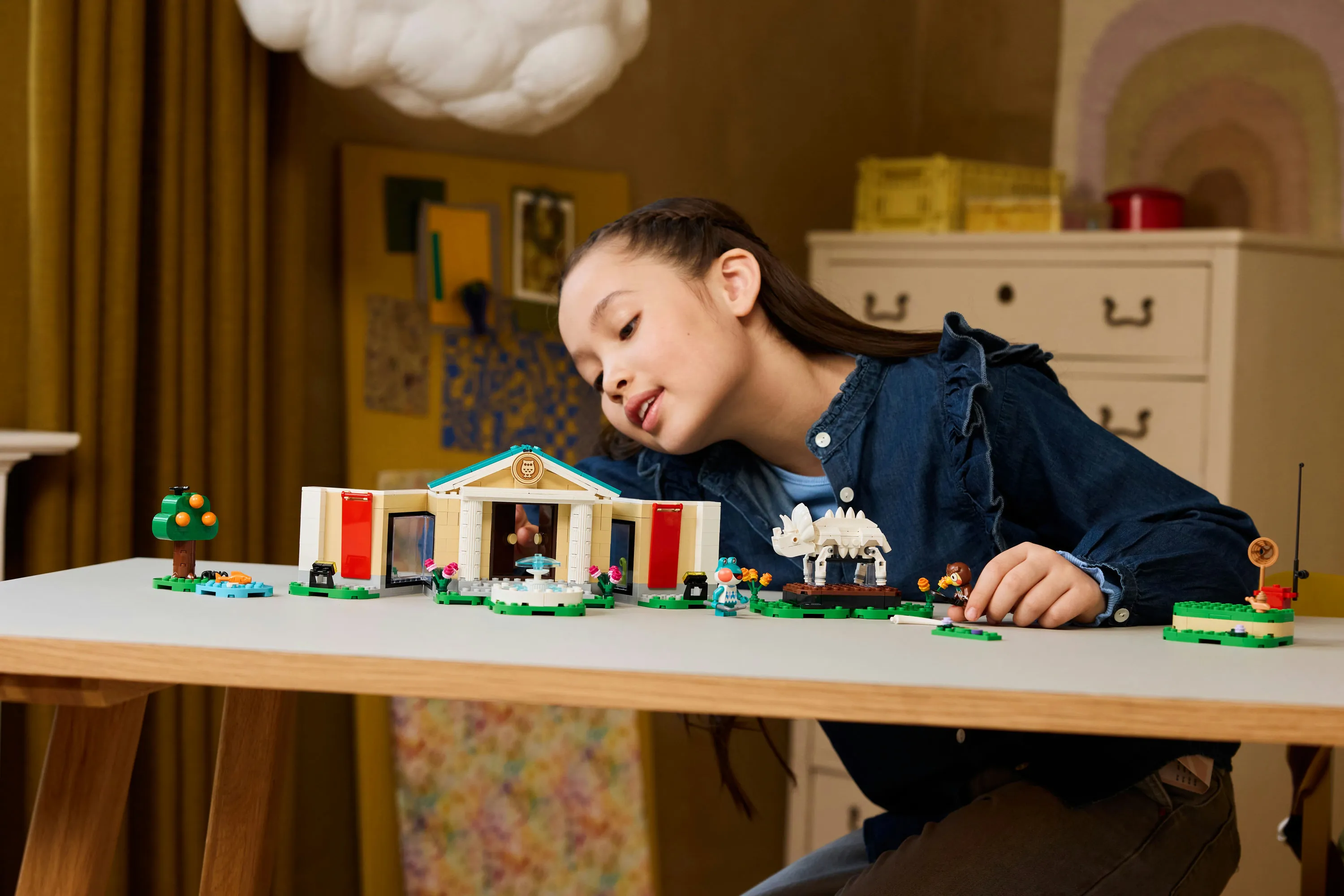 LEGO Animal Crossing Blathers och Museisamlingen 77056