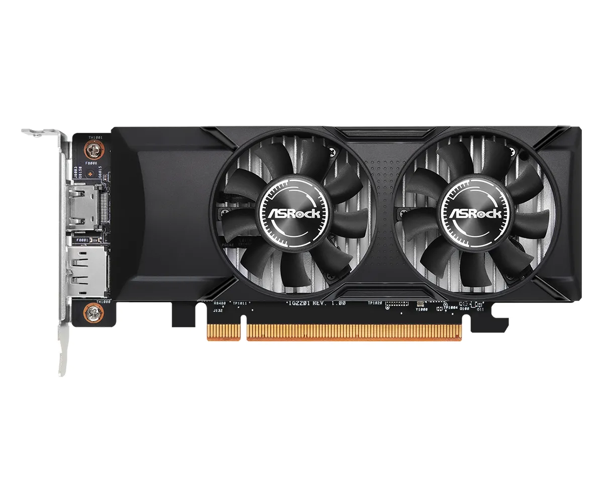ASRock Intel Arc A380 Low Profile 6 GB - grafikkort