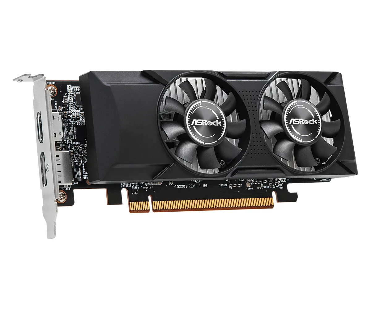 ASRock Intel Arc A380 Low Profile 6 GB - grafikkort