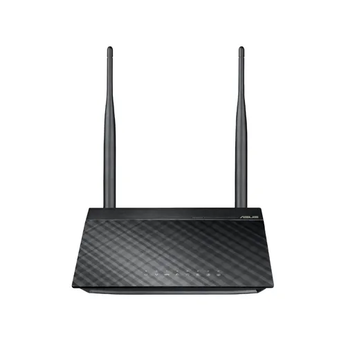 Asus RT-N12E Router, Wi-Fi 4, Black