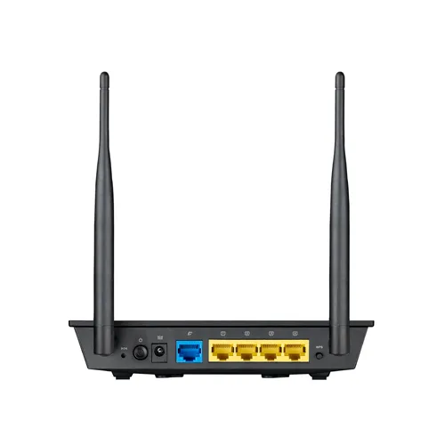 Asus RT-N12E Router, Wi-Fi 4, Black
