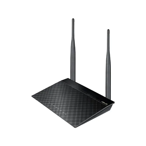 Asus RT-N12E Router, Wi-Fi 4, Black