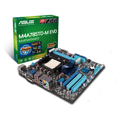 ASUS M4A785TD-M EVO SocketAM3 DDR3 &Atilde;&Acirc;&micro;ATX