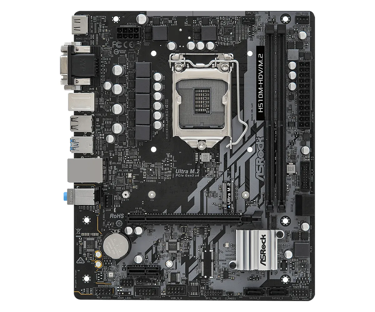 ASRock H510M HDV M mATX - motherboard