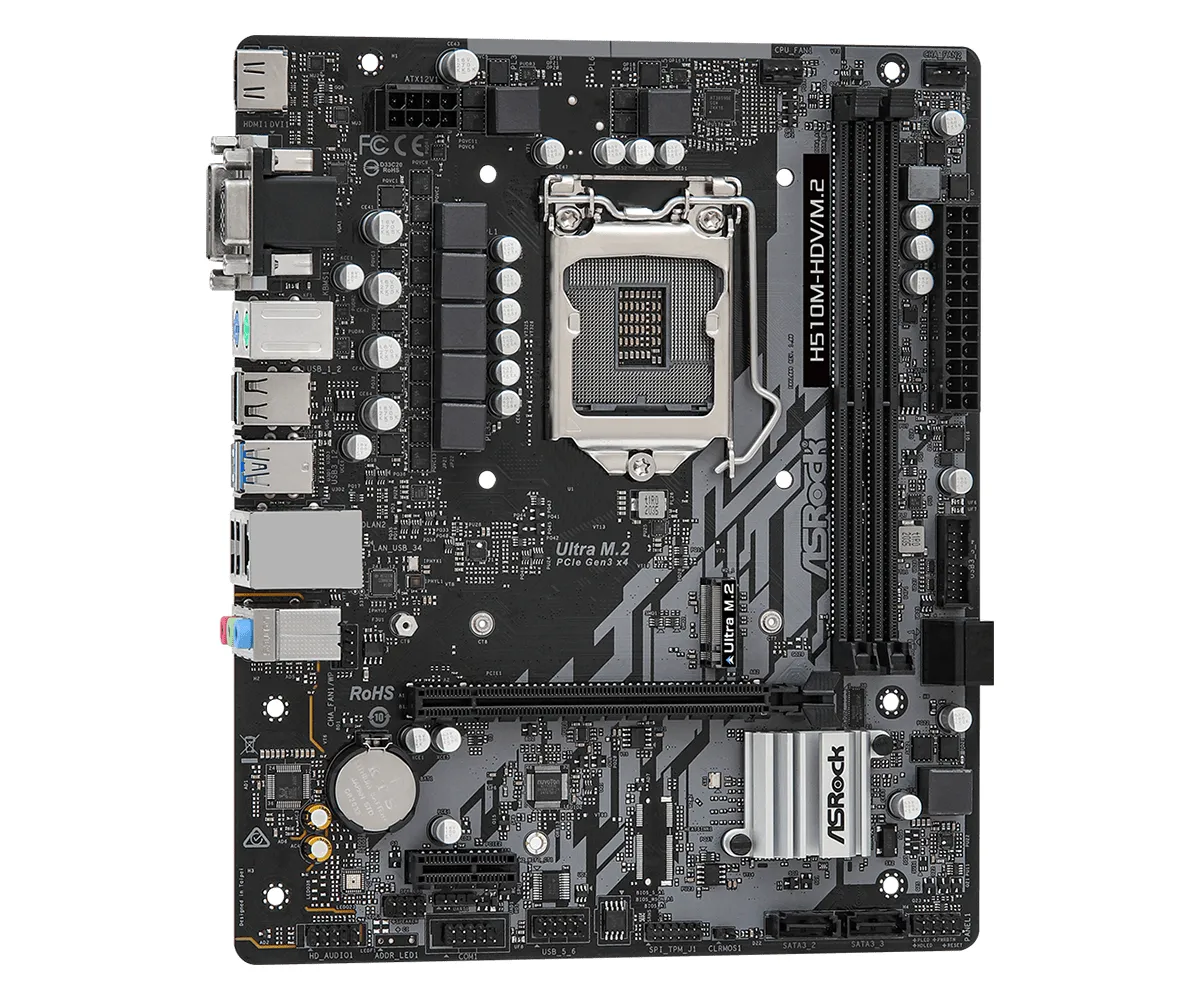 ASRock H510M HDV M mATX - motherboard