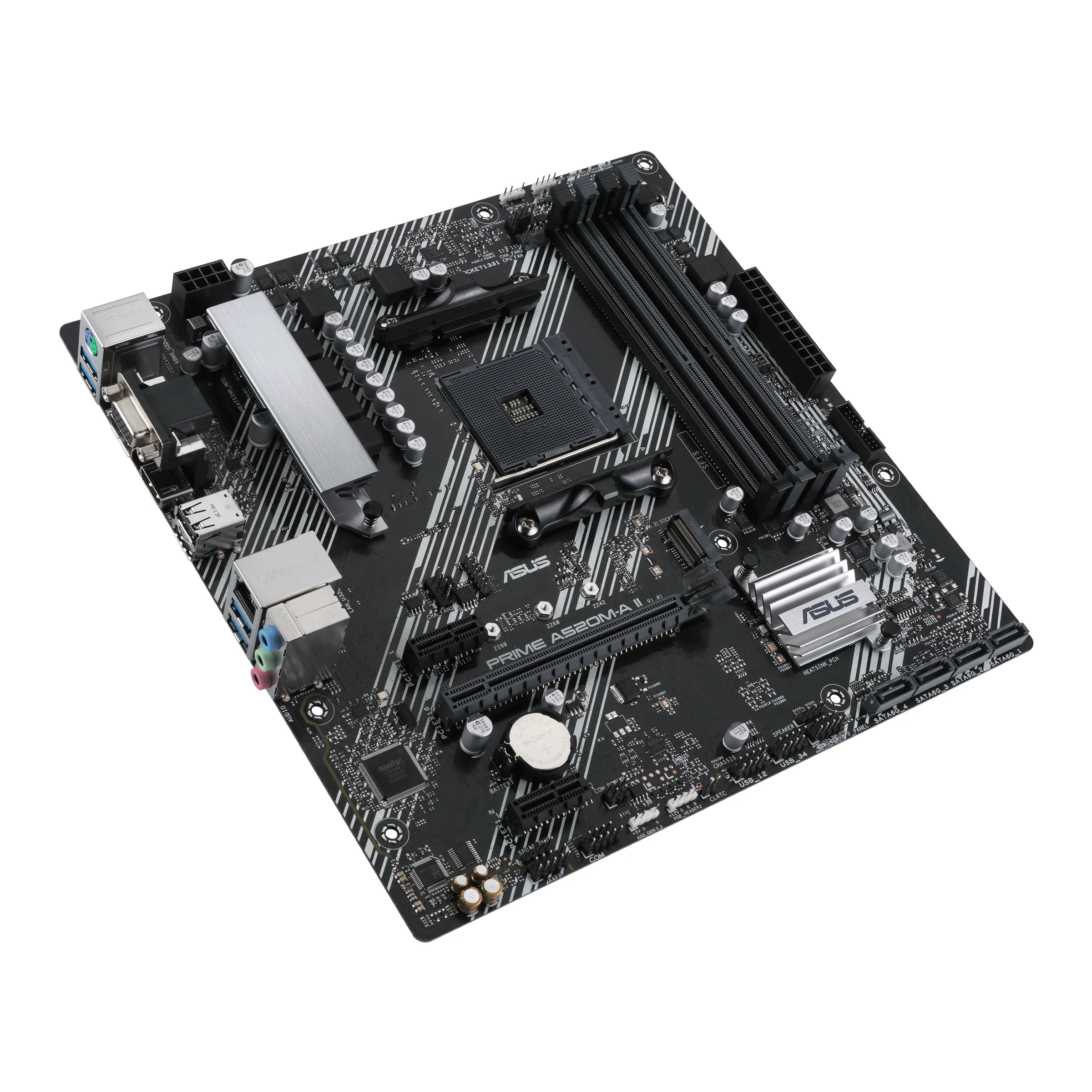 Asus PRIME A520M-A II mATX-emolevy