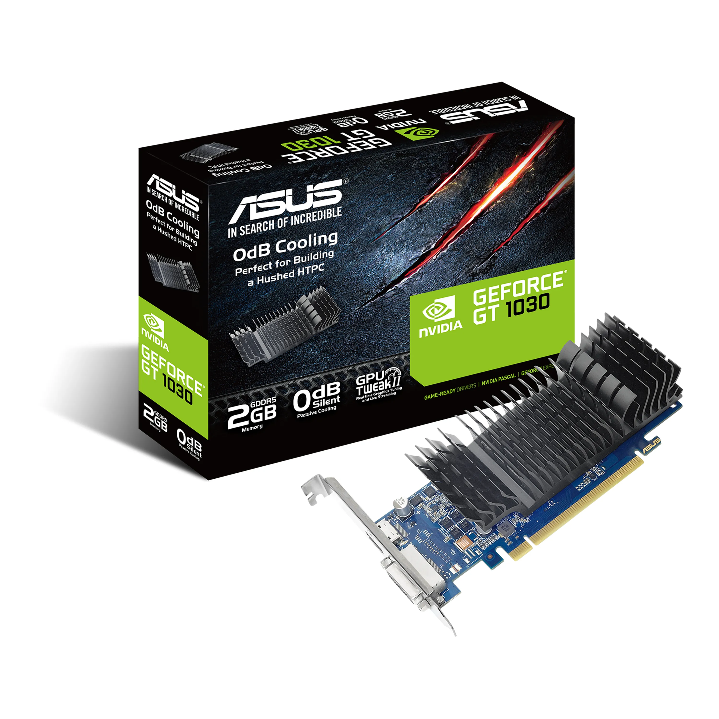 Asus GeForce GT 1030 2 Gt -näytönohjain