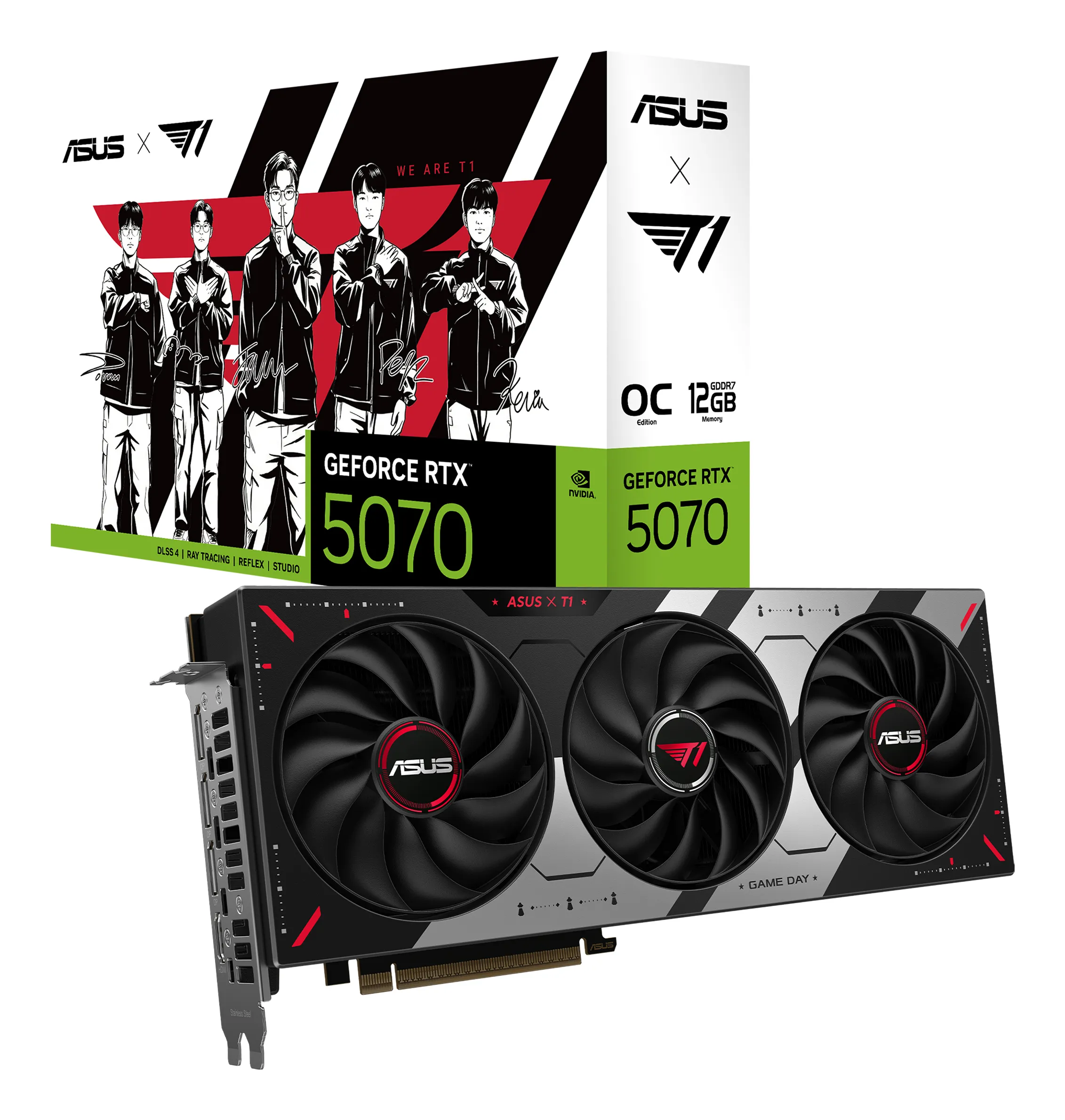 Asus GeForce RTX 5070 T1 OC 12GB Graphics Card