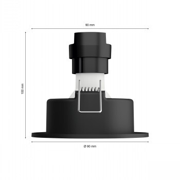 Philips HUE MILLISKIN HUE RECESSED R. ALUMINIUM 3X5W
