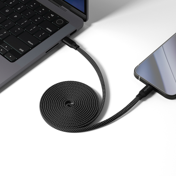 EPICO UltraLink Magnetic USB-C cable, 240W, 1.5 m, Black