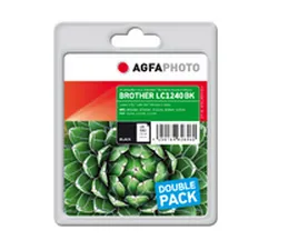 AGFAPHOTO APB1240BDUOD -mustekasettipakkaus, 32 ml, musta, 2 kpl