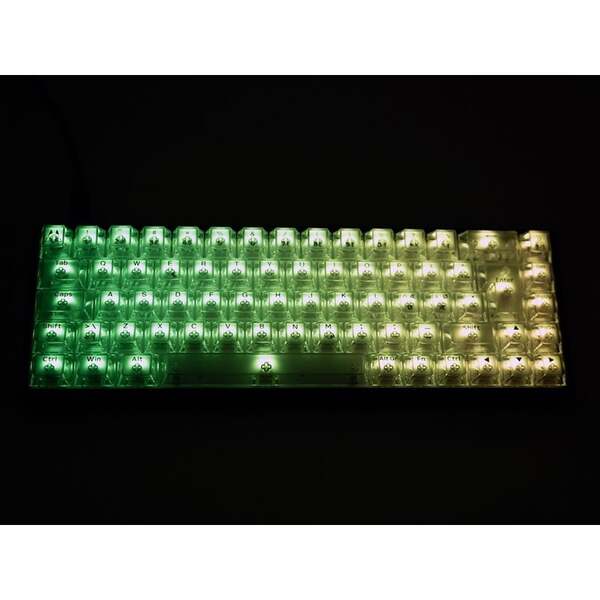 Arbiter Polar 65 HE mekaniskt speltangentbord, Fuji Dual-Rail Magnetic, svart