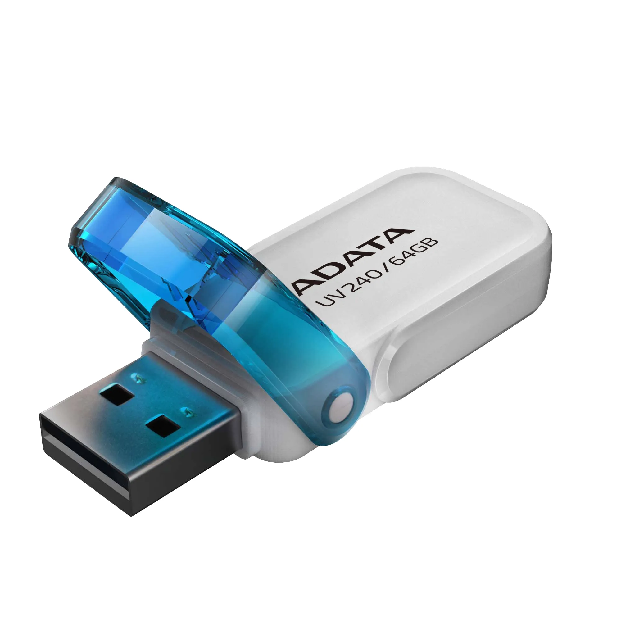 ADATA Flash Drive UV240 64GB USB 2.0 White