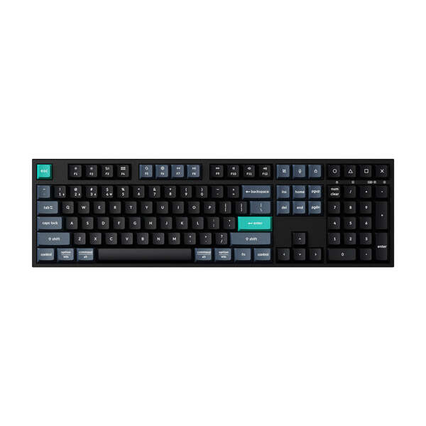 Keychron B36 Wireless Keyboard, Black