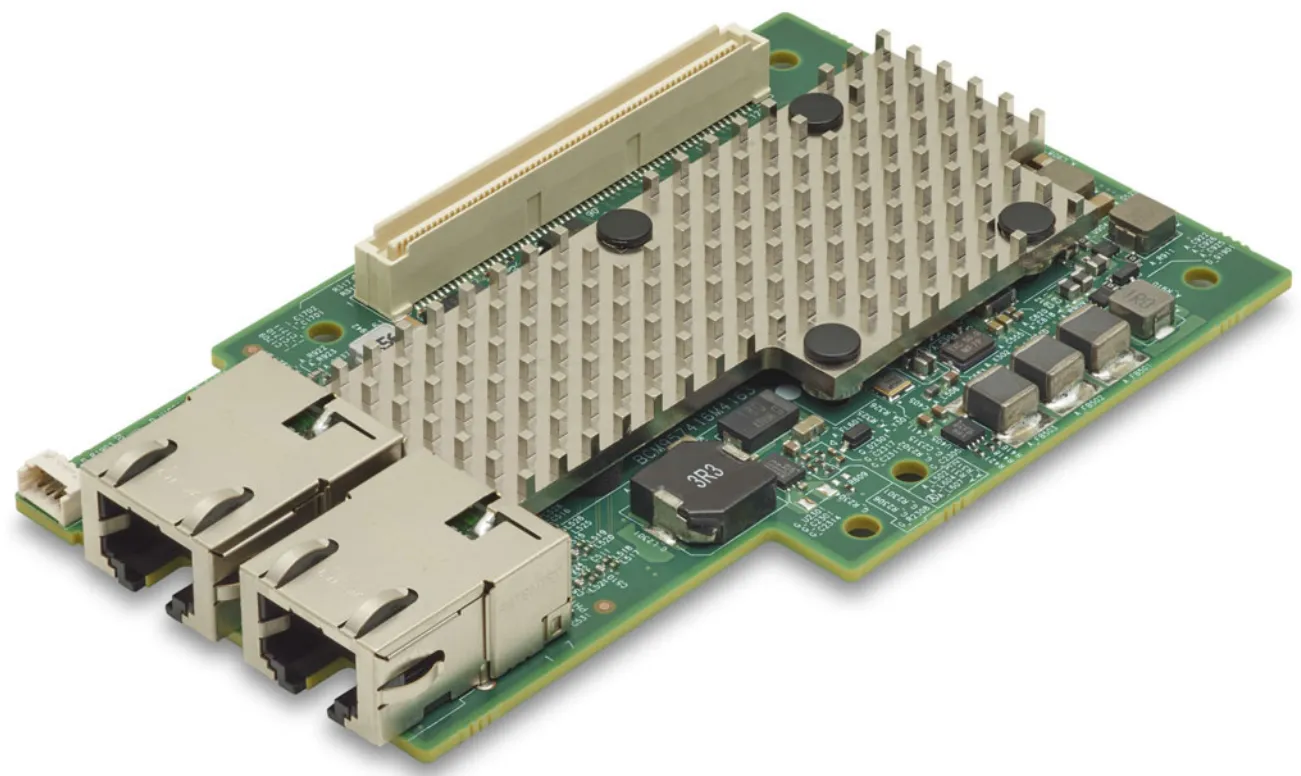 NetXtreme-E M210tp 2 x 10GBASE-T RJ45