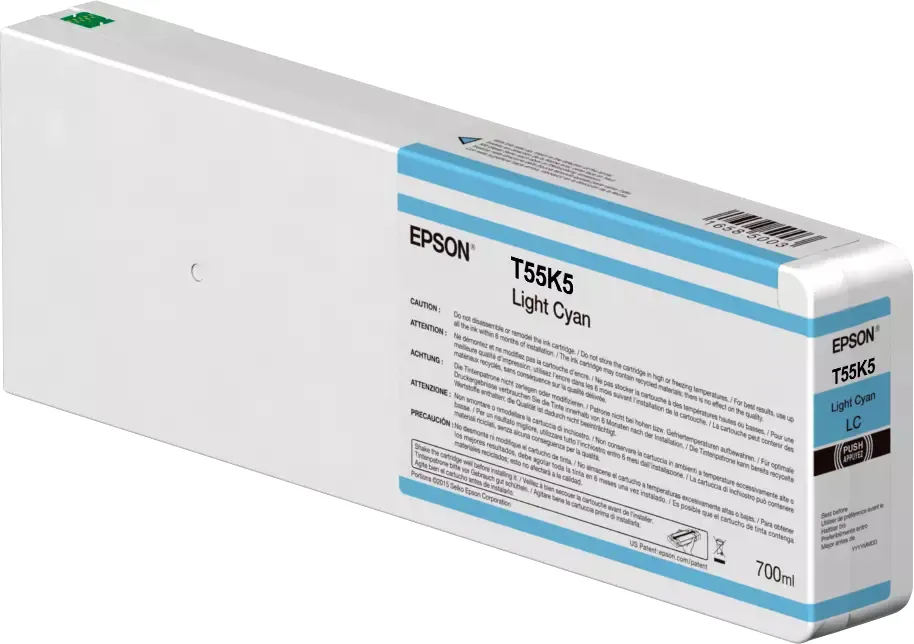 Epson T55K500 ink cartridge, 700 ml, Light Cyan