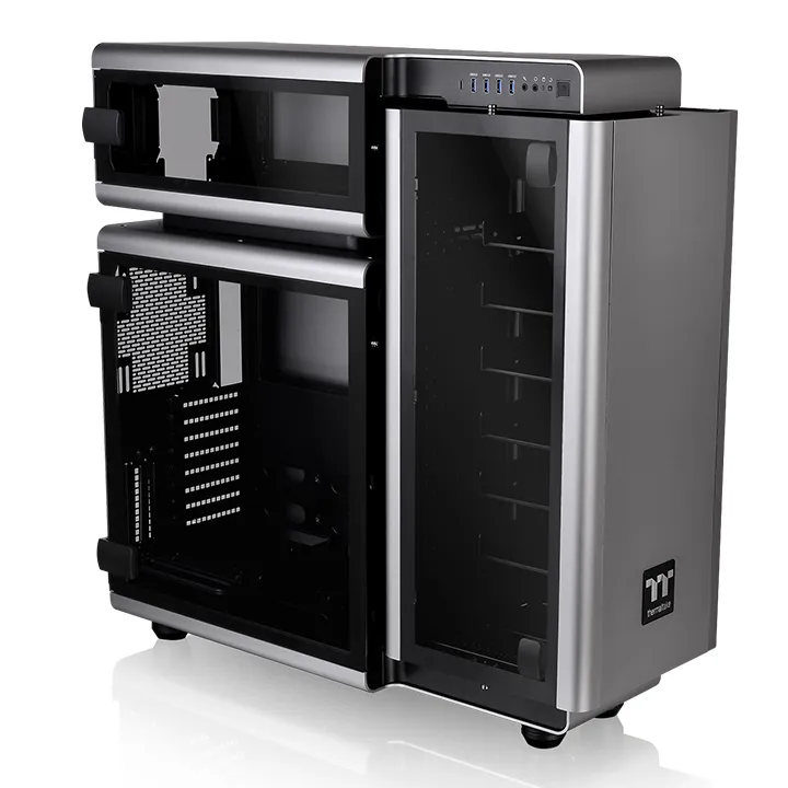 Thermaltake Level 20 Full-Tower Case with window, Space Gray Thermaltake Level 20 Full-Tower Case with window, Space Gray