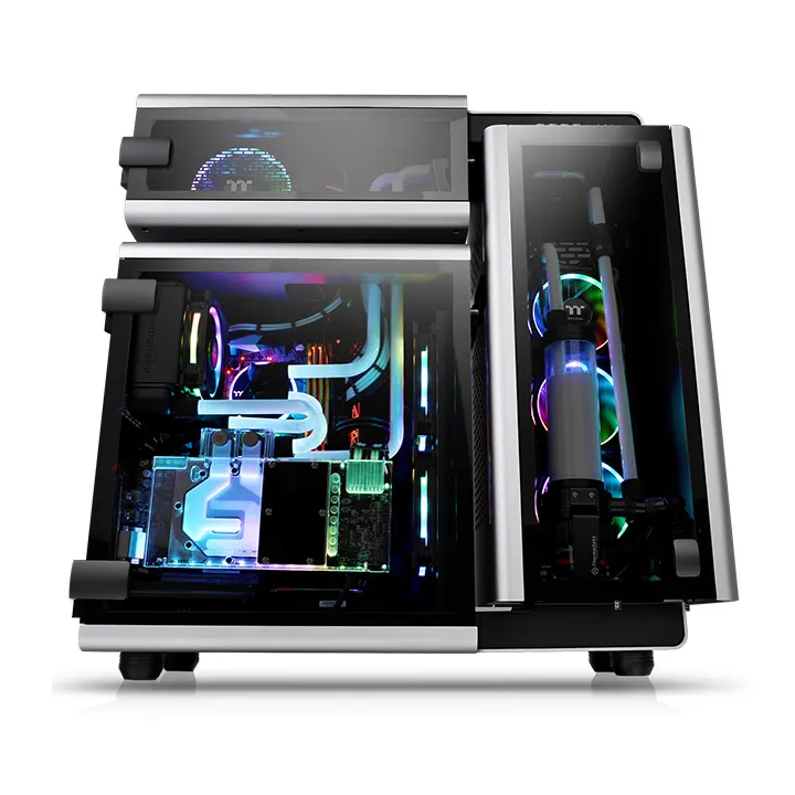 Thermaltake Level 20 Full-Tower Case with window, Space Gray Thermaltake Level 20 Full-Tower Case with window, Space Gray