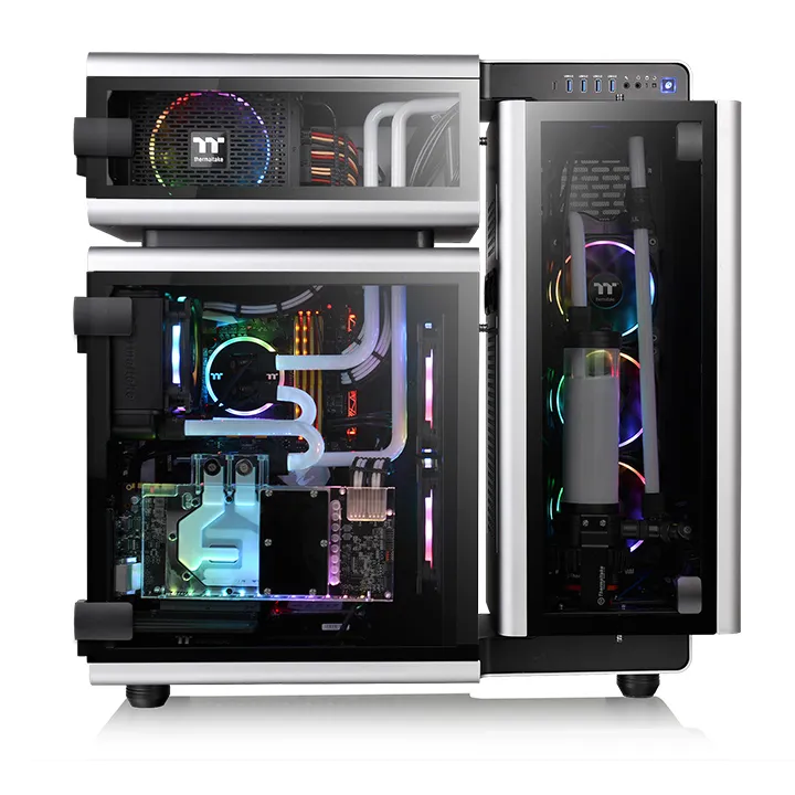 Thermaltake Level 20 Full-Tower Case with window, Space Gray Thermaltake Level 20 Full-Tower Case with window, Space Gray