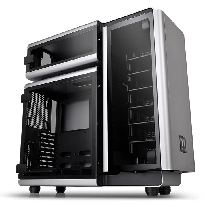 Thermaltake Level 20 Full-Tower Case with window, Space Gray Thermaltake Level 20 Full-Tower Case with window, Space Gray
