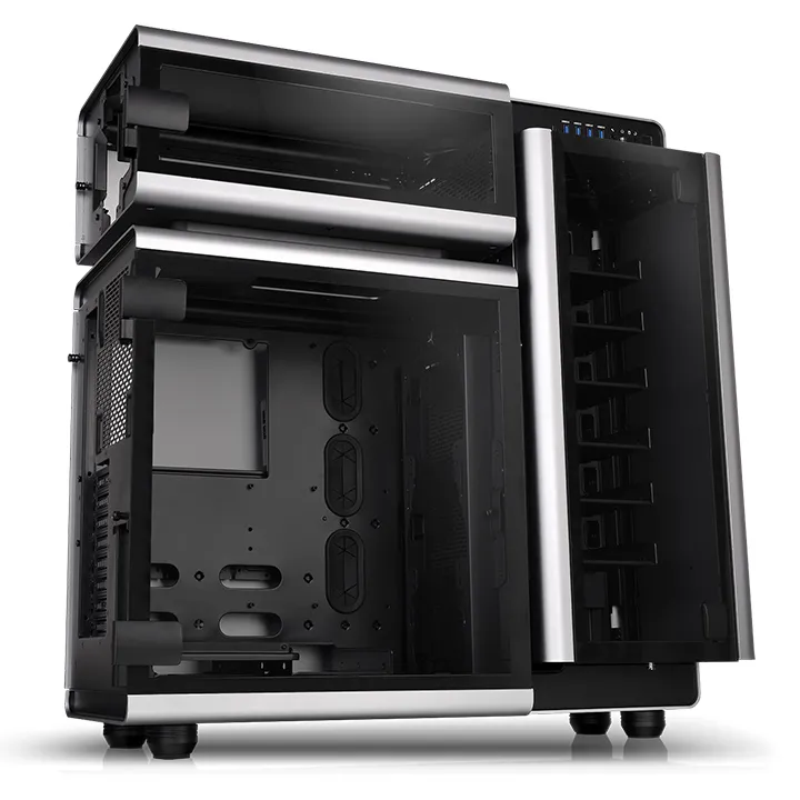 Thermaltake Level 20 Full-Tower Case with window, Space Gray Thermaltake Level 20 Full-Tower Case with window, Space Gray