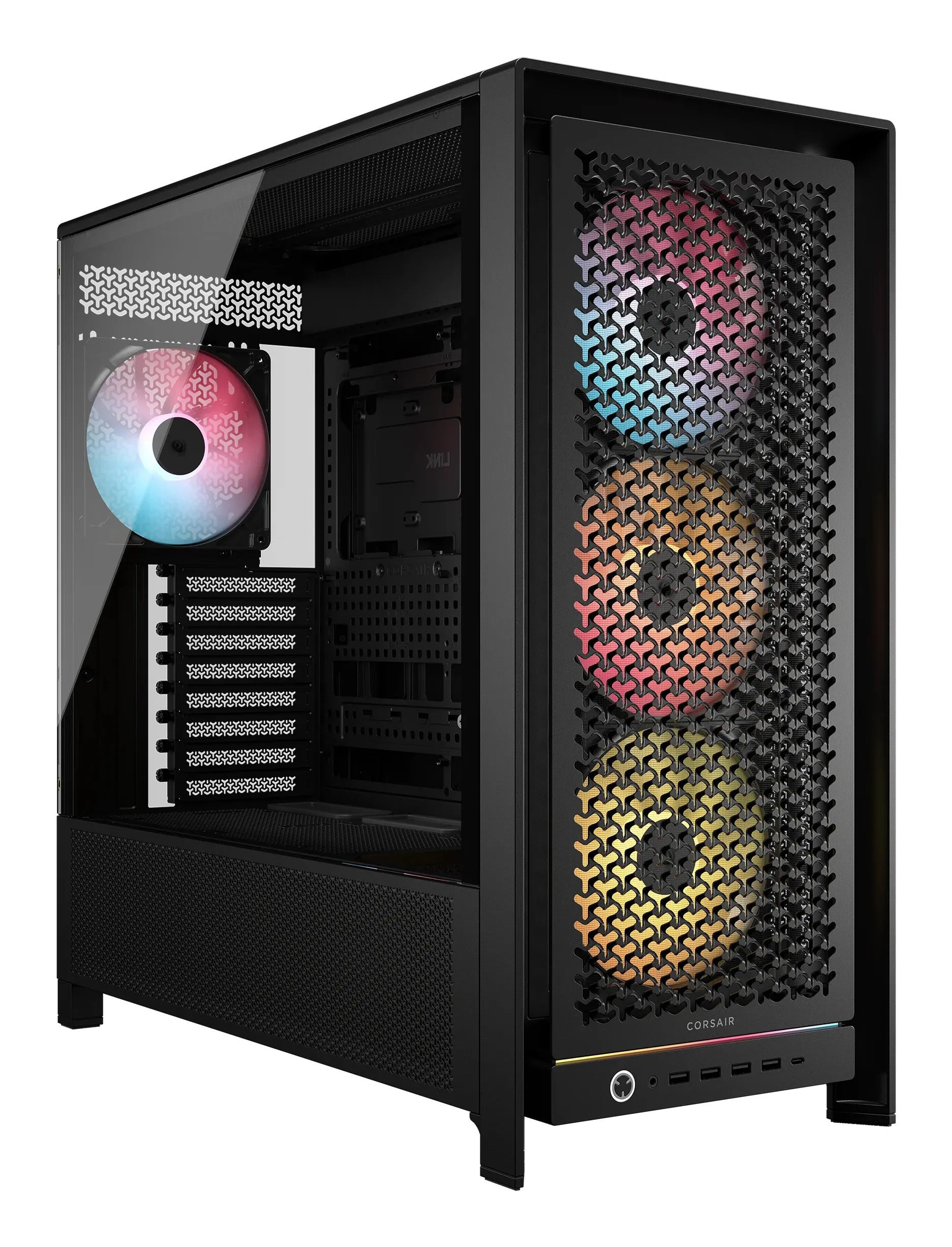 Corsair FRAME 5000D RS ARGB - Mid Tower case, Black