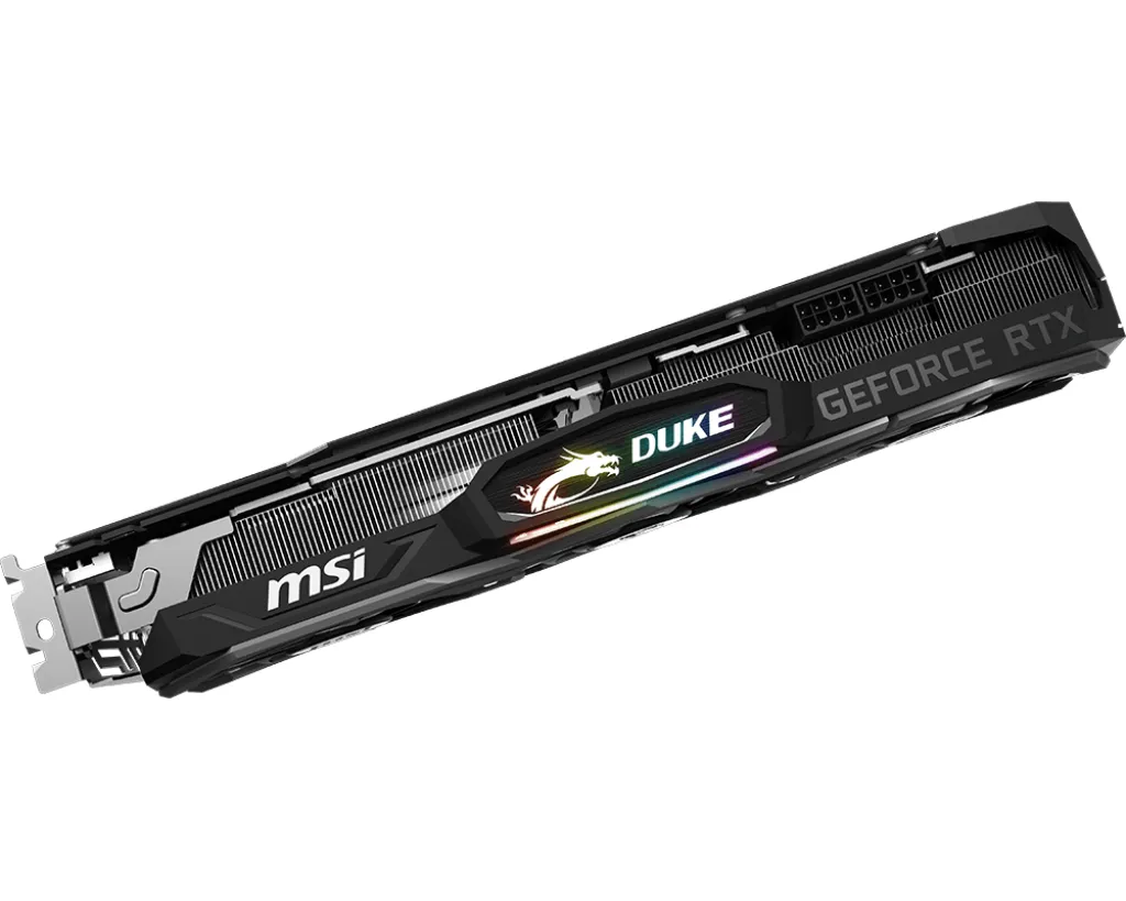 MSI GeForce RTX 2080 Duke OC 8 Gt -n&auml;yt&ouml;nohjain