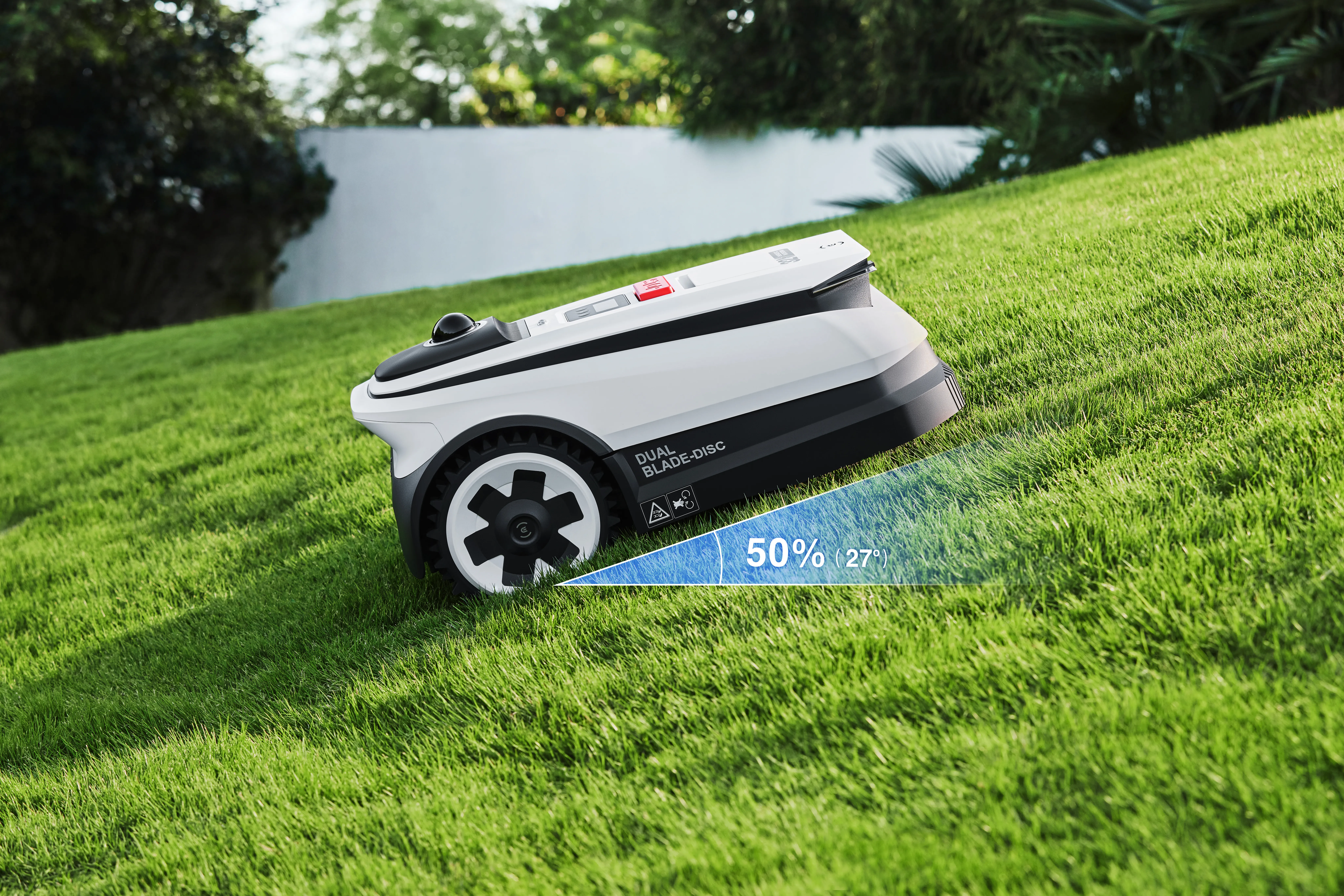 ECOVACS GOAT A1600 LiDAR PRO, Wi-Fi, 1600 m&sup2; robotgr&auml;sklippare