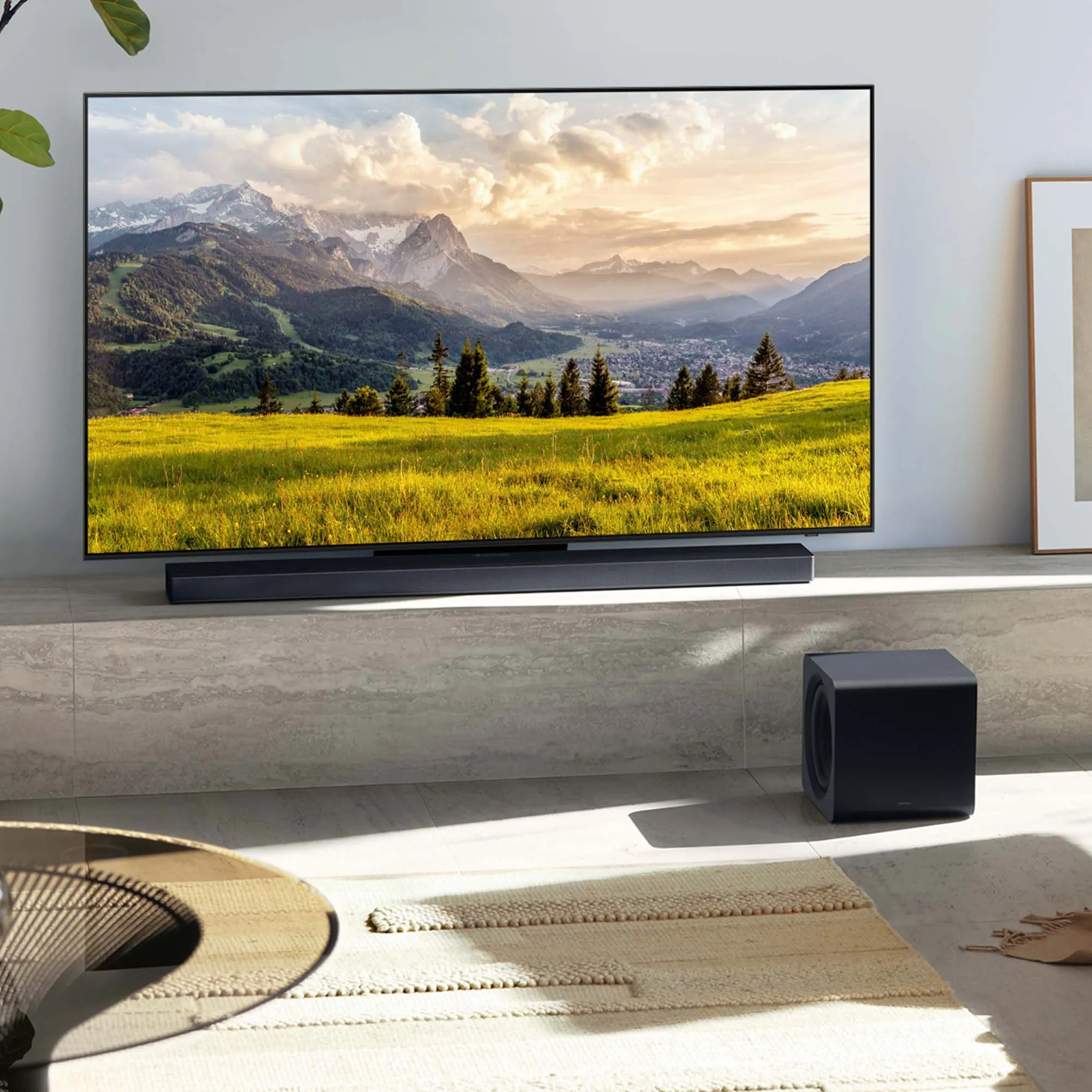 Samsung HW-QS700F/ZF 3.1.2 Dolby Atmos Soundbar system, with wireless subwoofer, Titan Black