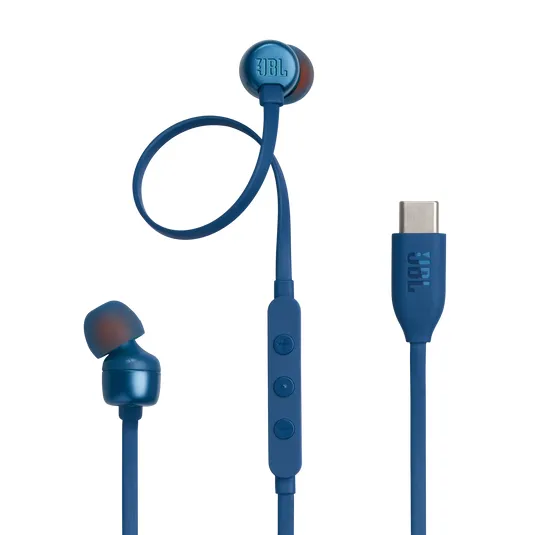 JBL Tune 310C USB-C - earbuds, blue