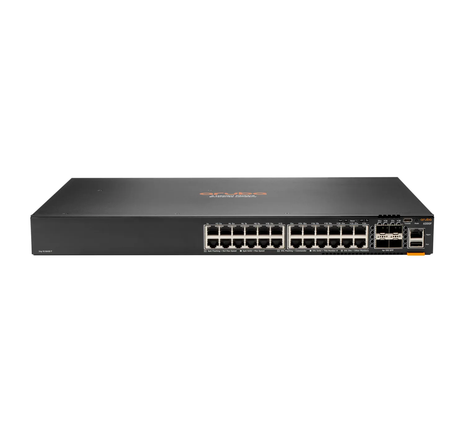 HPE Aruba Networking CX 6200F 24G 4SFP+ Switch (EN)
