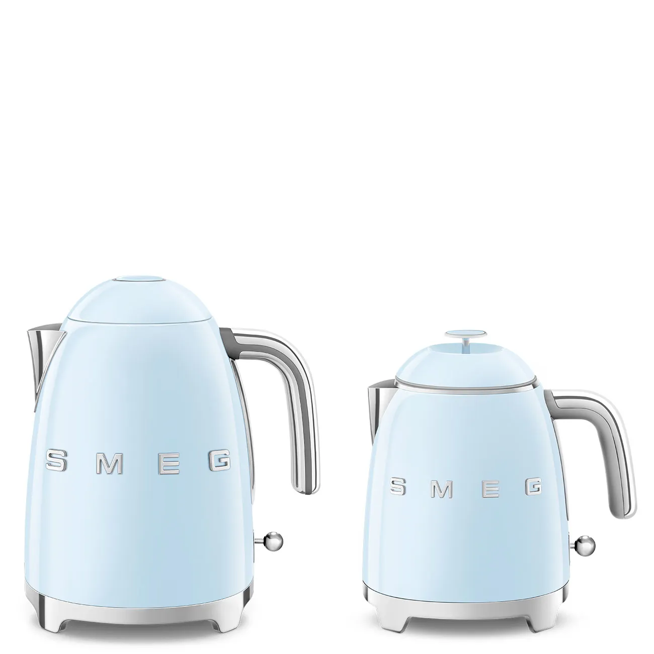 Smeg 50's Style - vattenkokare, Pastellbl&aring;, 0.8l