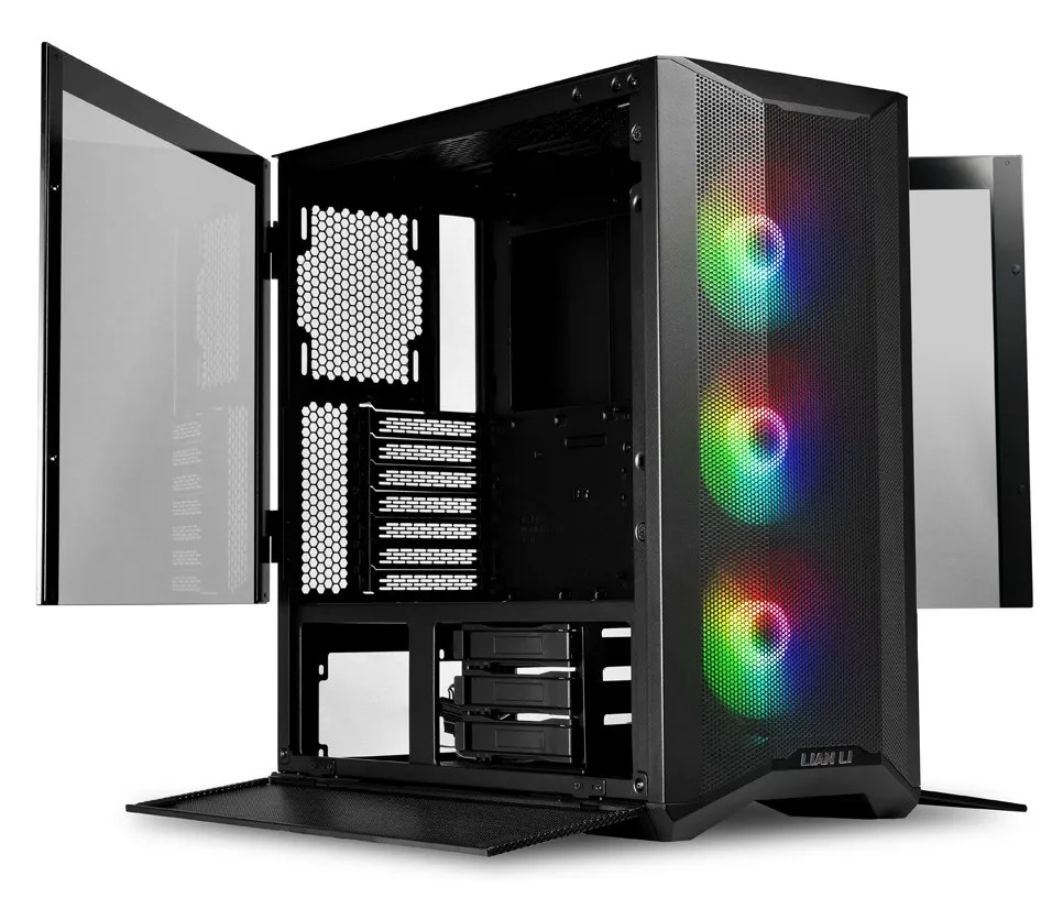 Lian Li LANCOOL II Mesh C RGB Midi-ATX - case, black