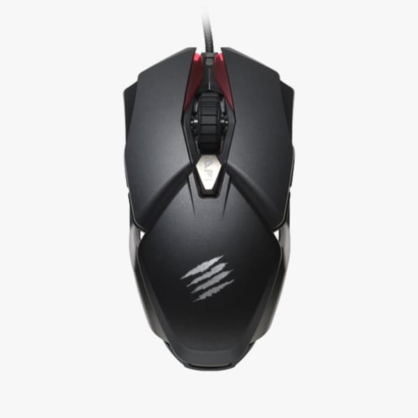 Mad Catz B.A.T. 6+ tr&aring;dbunden gamingmus, svart