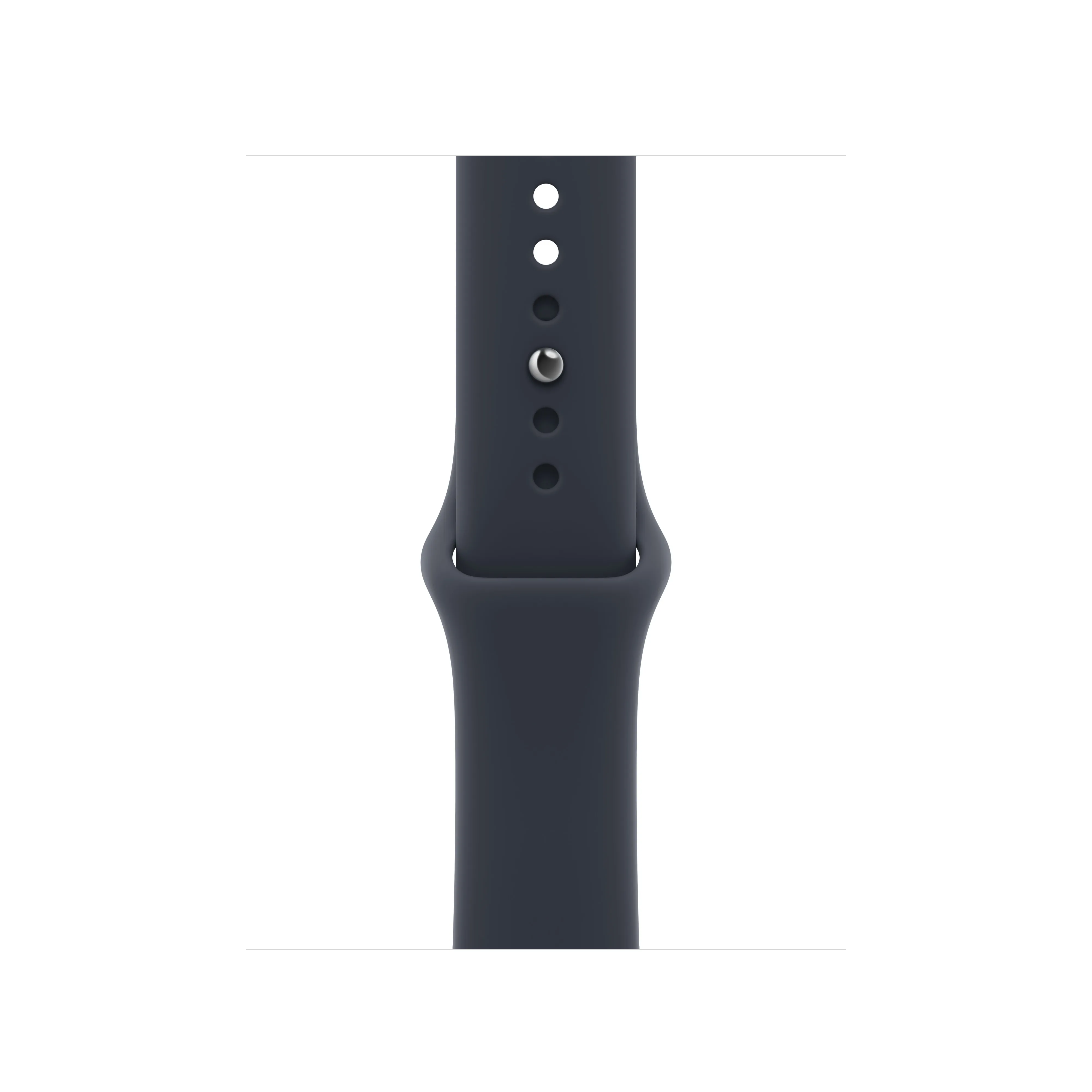 Apple Watch 42 mm -urheiluranneke, musteensininen, S/M
