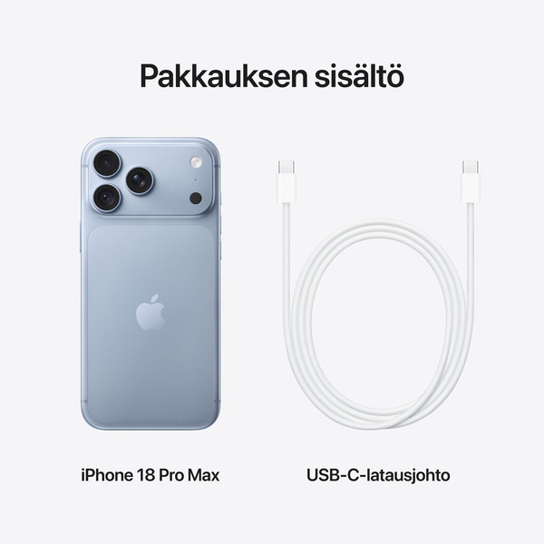 Apple iPhone 18 Pro Max 256GB, Glacier