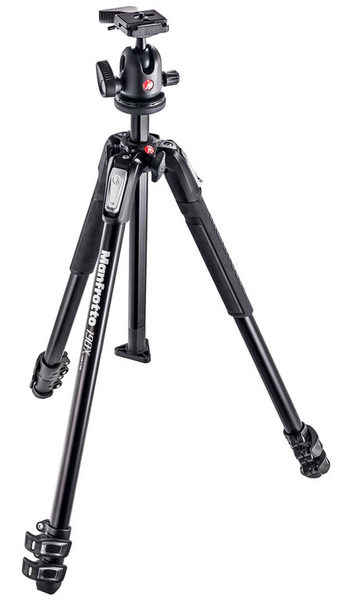 MANFROTTO Jalusta Kit Foto Alu MK190X3-BH Kuulap&auml;&auml;ll&auml;