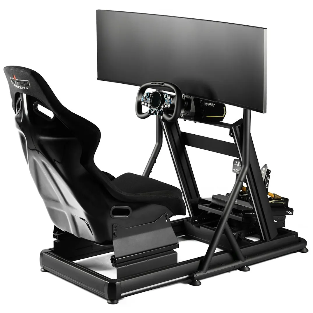 Nitro Concepts E-Racer - racing rig, svart