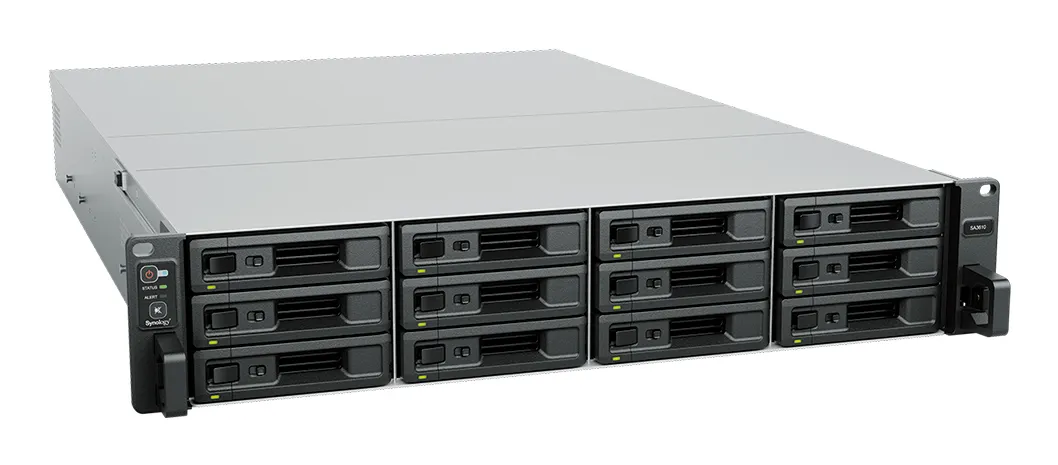 Rackstation, 12-BAY, Intel 12-CORE, 16GB RAM, Synology