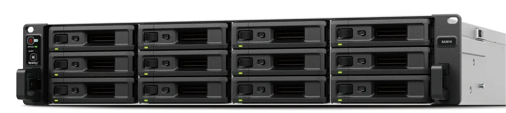Rackstation, 12-BAY, Intel 12-CORE, 16GB RAM, Synology