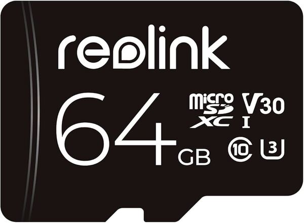 Reolink MicroSD 64GB MicroSDHC UHS-I U3 V30 A2 card